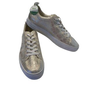 Paul Green Hadley Women’s Sneakers Leather MINERAL METALLIC Sz US 11